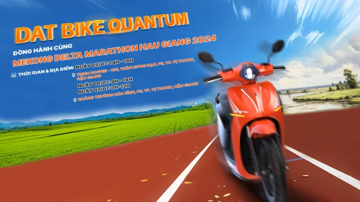 Dat Bike đồng hành cùng Giải Marathon Quốc tế Mekong Delta Hậu Giang 2024