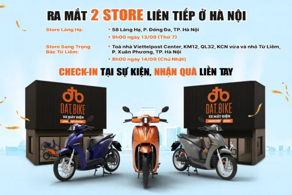 Dat Bike khai trương 2 store mới tại TP.HCM & Gia Lai. Mở rộng thêm ở Miền Nam & Tây Nguyên