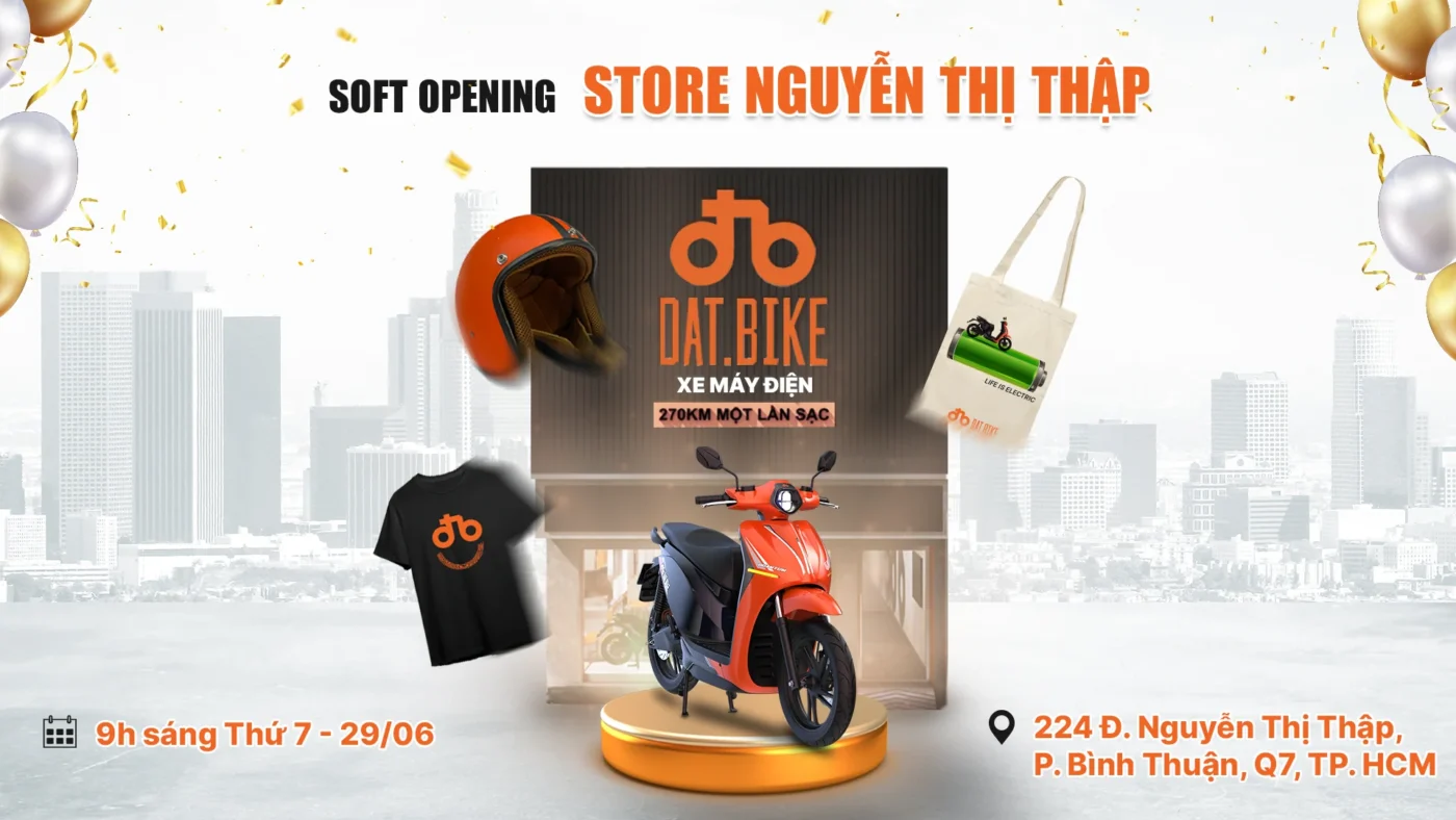 Dat Bike khai trương Store Nguyễn Thị Thập (Q7)