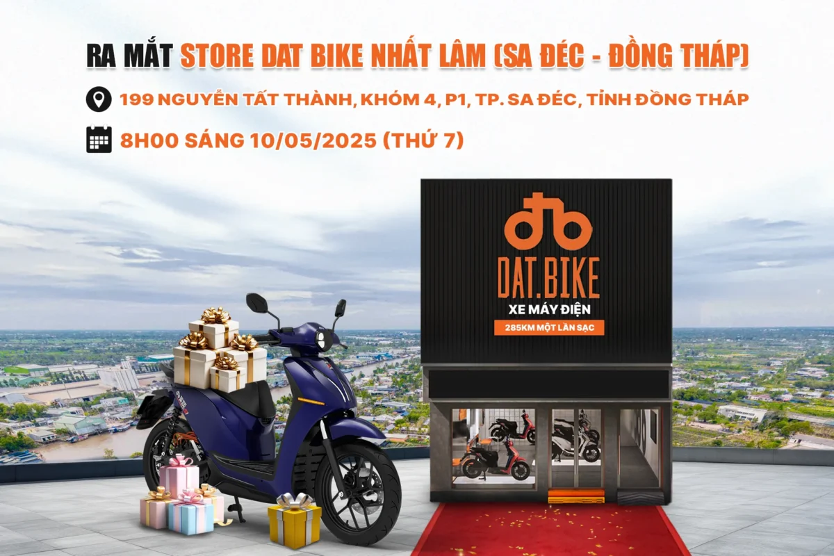 Dat Bike khai trương Store Nhất Lâm (Sa Đéc - Đồng Tháp)