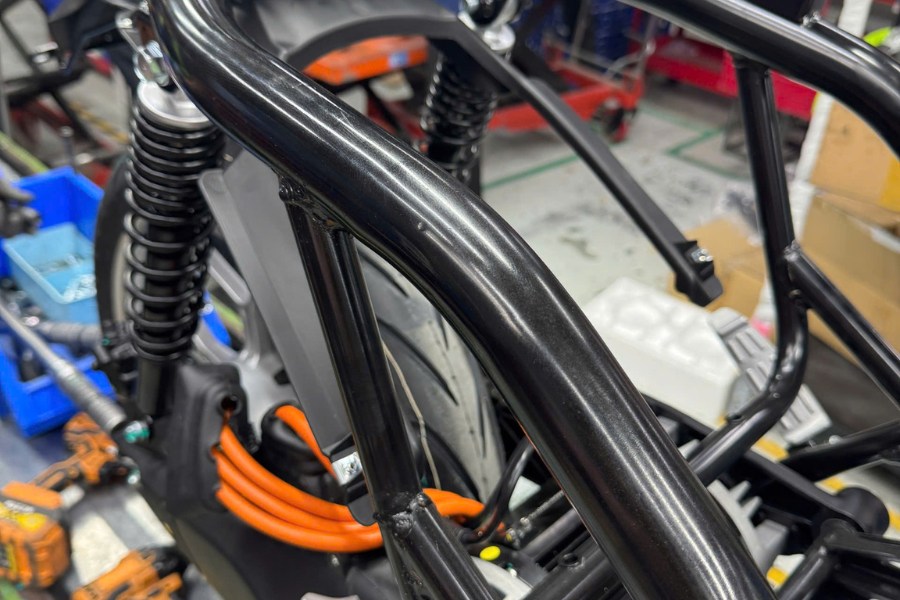 Khung xe Dat Bike có cấu trúc khung chắc chăn