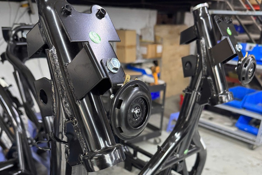 Khung xe Dat Bike có độ bền cao và khả năng chống gãy vượt trội