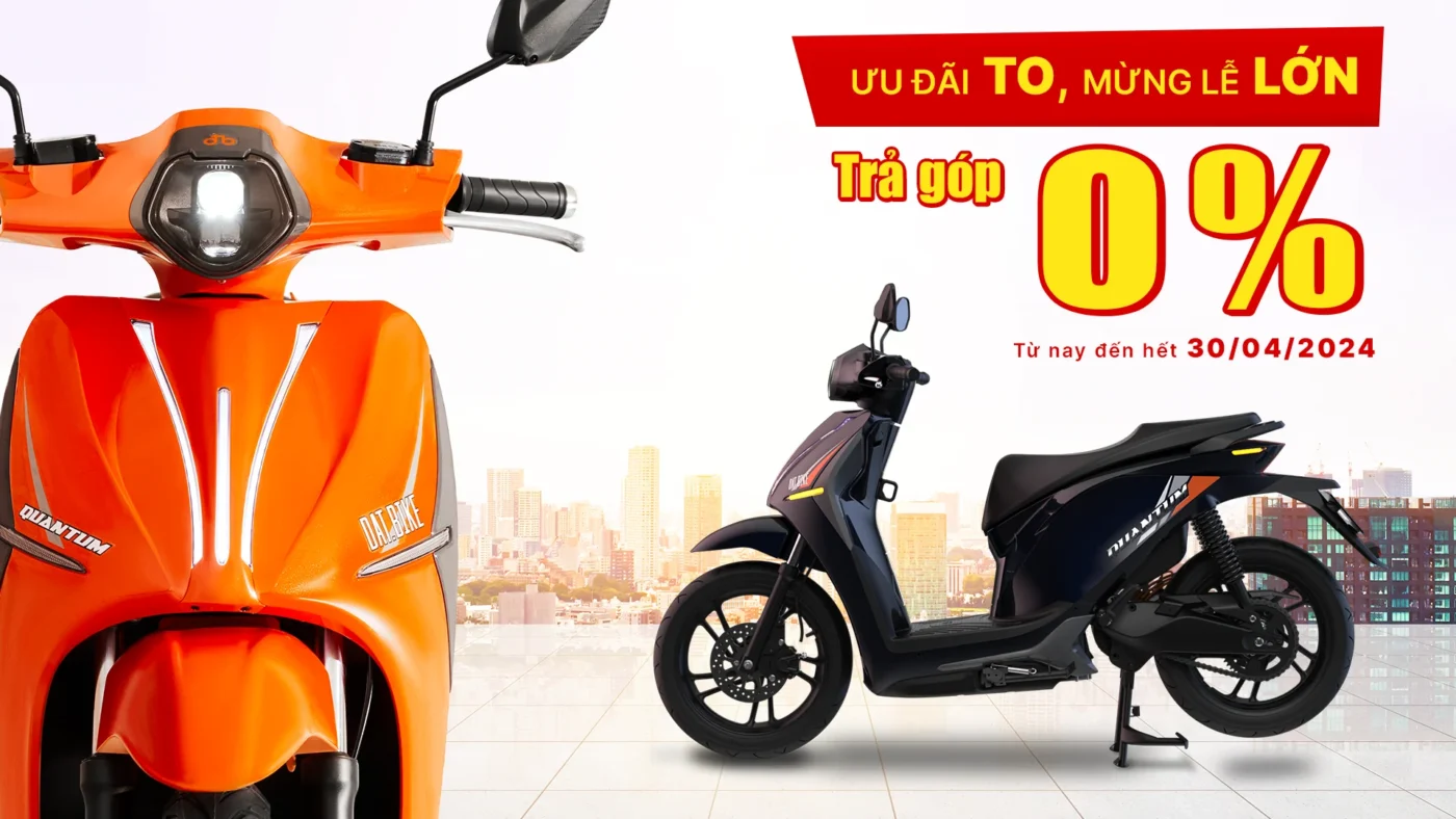 Ưu đãi to, mừng lễ lớn - Trả góp 0% khi mua xe Dat Bike
