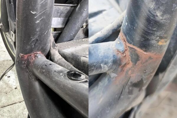 5 lý do nứt khung sườn xe máy điện