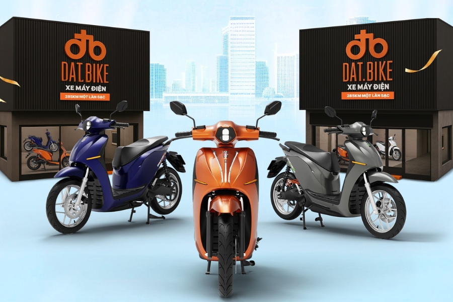 Dat Bike có thiết kế thông minh và tiện nghi, hỗ trợ lái xe dễ dàng