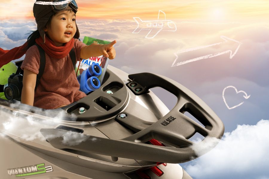 Cốp xe máy điện Dat Bike rộng tới 44 lít, chứa cả thế giới