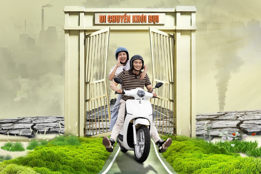 Xe máy điện Dat Bike Quantum có pin bảo hành đến 10 năm